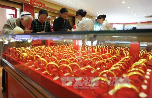 Vàng có chuỗi ngày tăng giá dài nhất từ năm 2012 